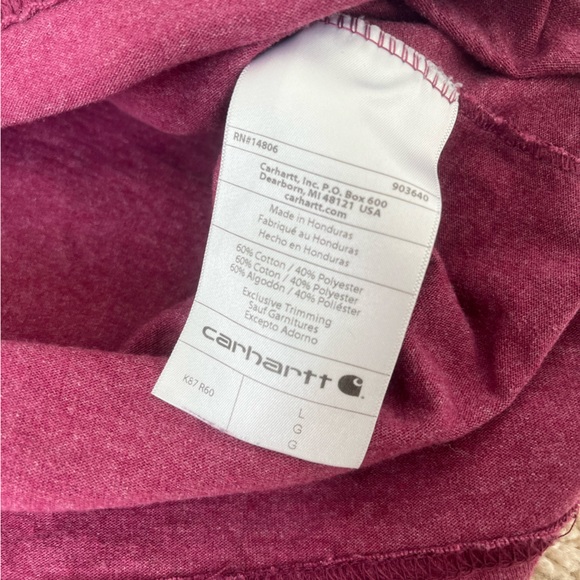 Carhartt Men’s Loose Fit Logo Pocket Tee - NWOT - Picture 7 of 7